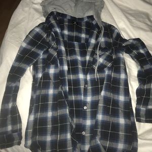 Empyre hooded flannel